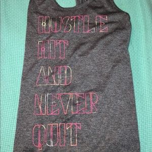 Workout gym tang top not spaghetti strap